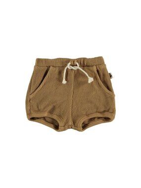 Organic Waffle Baby Bloomers - Peanut
